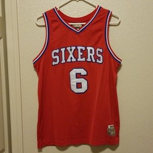 Sixers Erving NBA Jersey size L